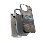 C2 1965 Sting Ray Phone Case, Silver Blue Tough Cover