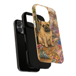 Guilty French Bulldog Phone Case, Confetti Watercolor Cover