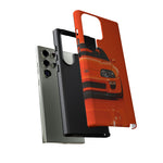 Orange Supra Phone Case, MK4 90s JDM Legend Tough Protective Cover for Men