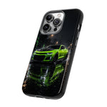 Camaro ZL1 Neon Green Muscle Car phone case | Tough Cover