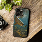 Brown Trout Streamer Phone Case Freshwater Fishing Gift for Anglers