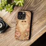 Persian Cat Floral Art Nouveau Tough Phone Case