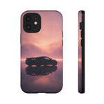 C8 Corvette Silhouette Pastel Horizon Case