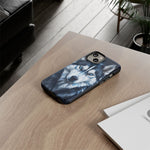 Siberian Husky Geometric Diamond Art Tough Phone Case