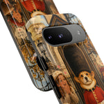 Corgi Royal Guard phone case | Cute British corgi soldier illustration