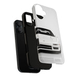 White NSX Phone Case, Retro 90s JDM Supercar Cover, Gift for Car Lovers
