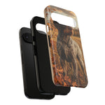 German Wirehaired Pointer Autumn Art Tough Phone Case