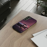 Soft White C3 Corvette Mauve Sky Phone Case