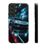 C8 Rain Tunnel Phone Case Racing Tough Case for Corvette Drivers