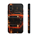 69 Nova SS Phone Case, Rainy City Night Muscle Car Tough Cover