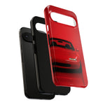 Red Miata Phone Case, NA MX5 90s JDM Roadster Tough Cover