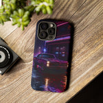 GTO Rainy Neon Arcade Tough Phone Case for Muscle Car Enthusiasts