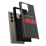 Red C8 Z06 Illustration Phone Case for Vette Owners | Tough Cover