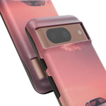White FD RX-7 Blush Pink Sky Tough Case