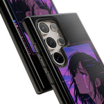 Melancholy Anime Girl Phone Case Vaporwave Tough Case