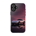 Soft White C3 Corvette Mauve Sky Phone Case