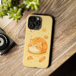 Orange Tabby Loaf Kawaii Chibi Pet Cat Art Tough Phone Case