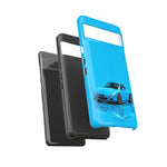 RX-7 Cyan Studio Phone Case Studio Color Match Car Art