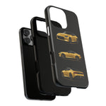 Gold Fairlady Z Classic Sports Car Tough Phone Case - 3 View