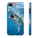 Spanish Mackerel Strike Phone Case Saltwater Fishing Gift for Anglers
