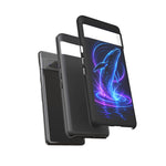 Neon Holographic Whale Phone Case | Tough Case