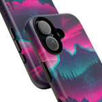 2 Rounds Canada Retina Artwork Vaporwave Phone Case – Landscape Aesthetic