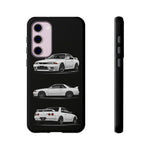 R32 Skyline Phone Case White, Three-View Vector Cover, Gift GTR Fans