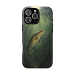 Walleye Fishing Night Bite Tough Phone Case