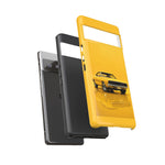 Golden Yellow Charger Phone Case, 68 Classic Muscle Car Tough Cover
