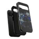 Camaro ZL1 Phone Case, Blue Track Smoke Studio Cover