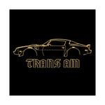 1977 Trans Am Poster Firebird Classic Muscle Car Wall Art Vintage Garage