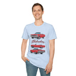 1966 Belvedere Convertible Car T-Shirt | Vintage Red Classic Automobile Tee