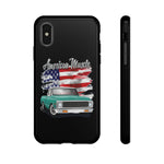 American Muscle Pickup Phone Case | Vintage Truck, American Flag
