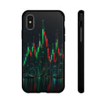 Stock Market Crypto Trading Phone Case Investor Tough Cover Gift Art