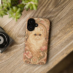 Persian Cat Floral Art Nouveau Tough Phone Case