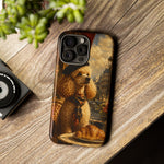 Poodle in Beret Phone Case | Vintage Paris Café Illustration