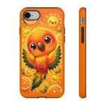 Sun Conure Kawaii Citrus Art Tough Phone Case