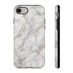 White Marble Pattern Phone Case | Tough Cover