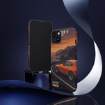 Datsun 240Z Classic JDM Sports Car Sunset Art Tough Phone Case