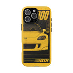 S2000 Spa Yellow Retro 90s JDM Car Tough Phone Case
