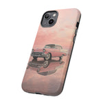 1957 Chevy Bel Air Blush Cream Tough Phone Case for Classic Car Fans