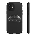 1969 Camaro Black Restomod Front Tough Phone Case Cover Gift