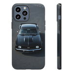 1969 Camaro SS Black Overhead Tough Phone Case Cover Gift Art