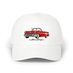 1957 Star Chief Convertible Dad Hat Classic Car Cap Adjustable Strap Red