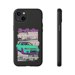 R32 Skyline GT-R Manga Style JDM Tough Phone Case Cover Gift