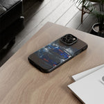 Camaro ZL1 Phone Case, Blue Track Smoke Studio Cover