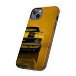 Classic Camaro SS Phone Case, Yellow 69 Muscle Car Cover, Gift for Guys