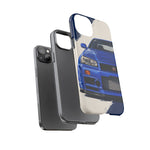 R34 Skyline GT-R Bayside Blue Tough Phone Case for 90s JDM Fans