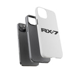 RX-7 Logo Phone Case for JDM Fans, Tough Protective Cover