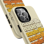Nashville Retro Stack phone case | Tough Cover